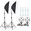 2 x Softbox so 8 žiarovkami a statívom 800x800