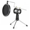 Stojan pre mikrofón s pop filtrom 800x800