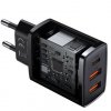 slo ps Kompaktna rychlonabijacka Baseus 2xUSB USB C PD QC 3 0 3A 30W cierna 48160 6