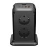 eng pl Power charger Blitzwolf with 8 AC outlets BW PC3 2x USB 2x USB C black 25147 1