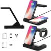 slo pl Qi 15W indukcna nabijacka pre iPhone Apple Watch AirPods bezdrotova dokovacia stanica 3v1 cierna 72448 9