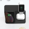 slo pl Qi 15W indukcna nabijacka pre iPhone Apple Watch AirPods bezdrotova dokovacia stanica 3v1 cierna 72448 11