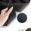 eng pl Desk pad for mouse keyboard Anti slip gaming protective mat XL 80x40 cm Black Alogy Line Texture 72589 4