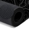 eng pl Desk pad for mouse keyboard Anti slip gaming protective mat XL 80x40 cm Black Alogy Line Texture 72589 13