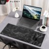 eng pl Desk pad for mouse keyboard Anti slip gaming protective mat XL 80x40 cm Black Alogy Line Texture 72589 1