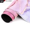 eng pl Desk pad for mouse keyboard Anti slip gaming protective mat xxl 88x40 Alogy Marble Pink 71557 6