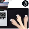 eng pl Desk pad for mouse and keyboard Anti slip protective mat XL 80x40 cm Alogy Black 73461 9