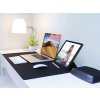 eng pl Desk pad table protective mat 90x45cm Black 38280 2