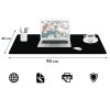 eng pl Desk pad table protective mat 90x45cm Black 38280 4