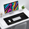 eng pl Desk pad for mouse keyboard Anti slip gaming protective mat XXL 90x40 Alogy Marble black 72584 4