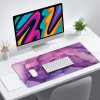 eng pl Desk pad for mouse keyboard Anti slip gaming protective mat XXL 90x40 Alogy Marble purple 72585 4