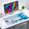eng pl Desk pad for mouse keyboard Anti slip gaming protective mat XXL 90x40 Alogy Marble blue 72586 4