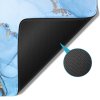 eng pl Desk pad for mouse keyboard Anti slip gaming protective mat XXL 90x40 Alogy Marble blue 72586 7