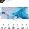 eng pl Desk pad for mouse keyboard Anti slip gaming protective mat XXL 90x40 Alogy Marble blue 72586 11