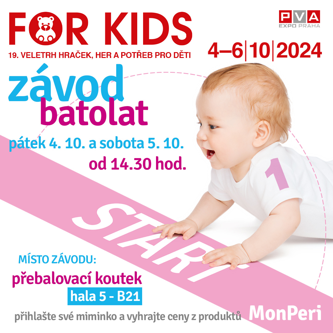 Závod batolat na FOR KIDS