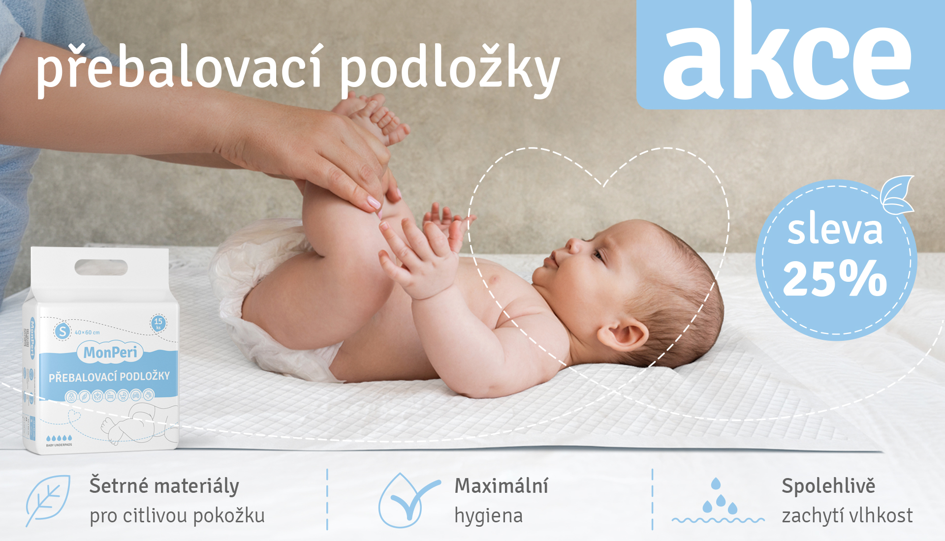 Podložky se slevou až 25%