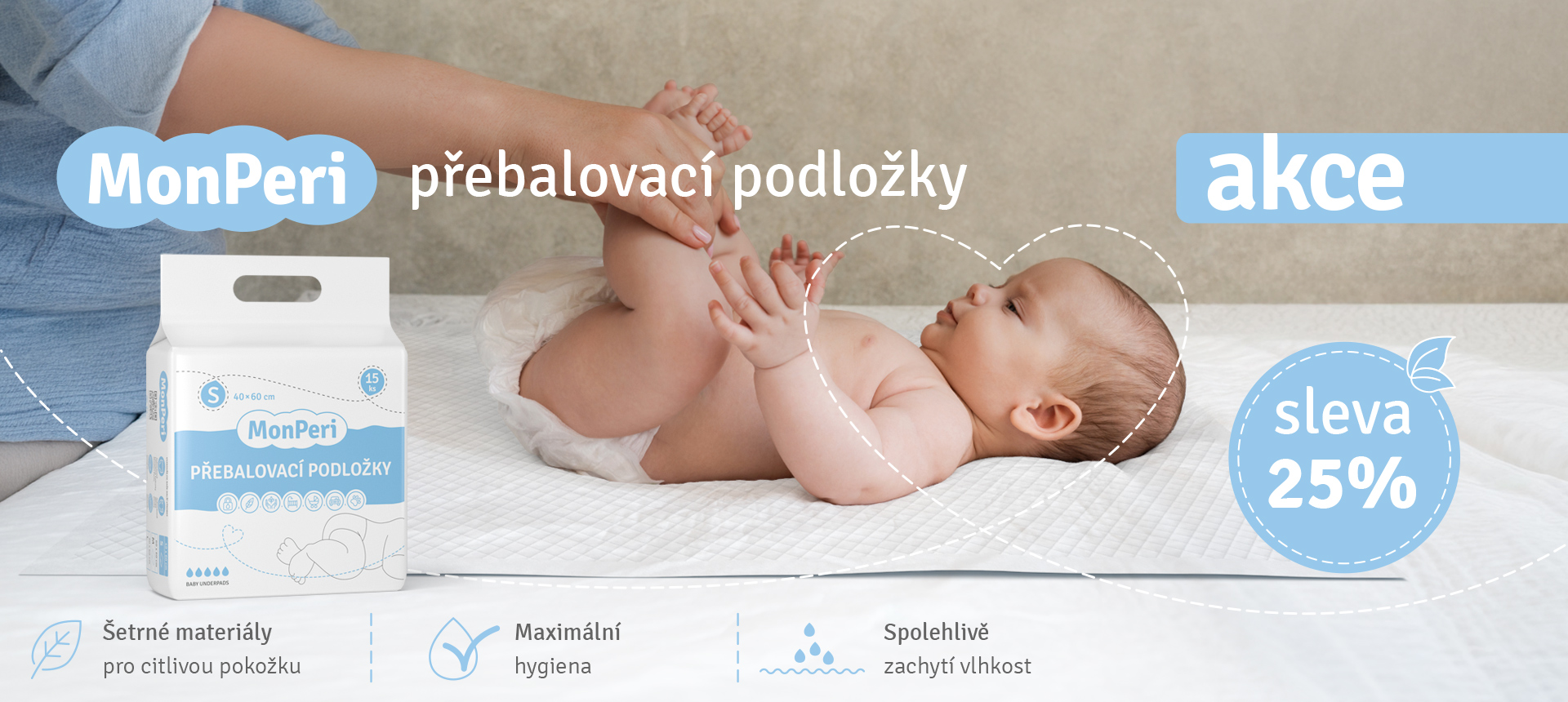 Podložky se slevou až 25%