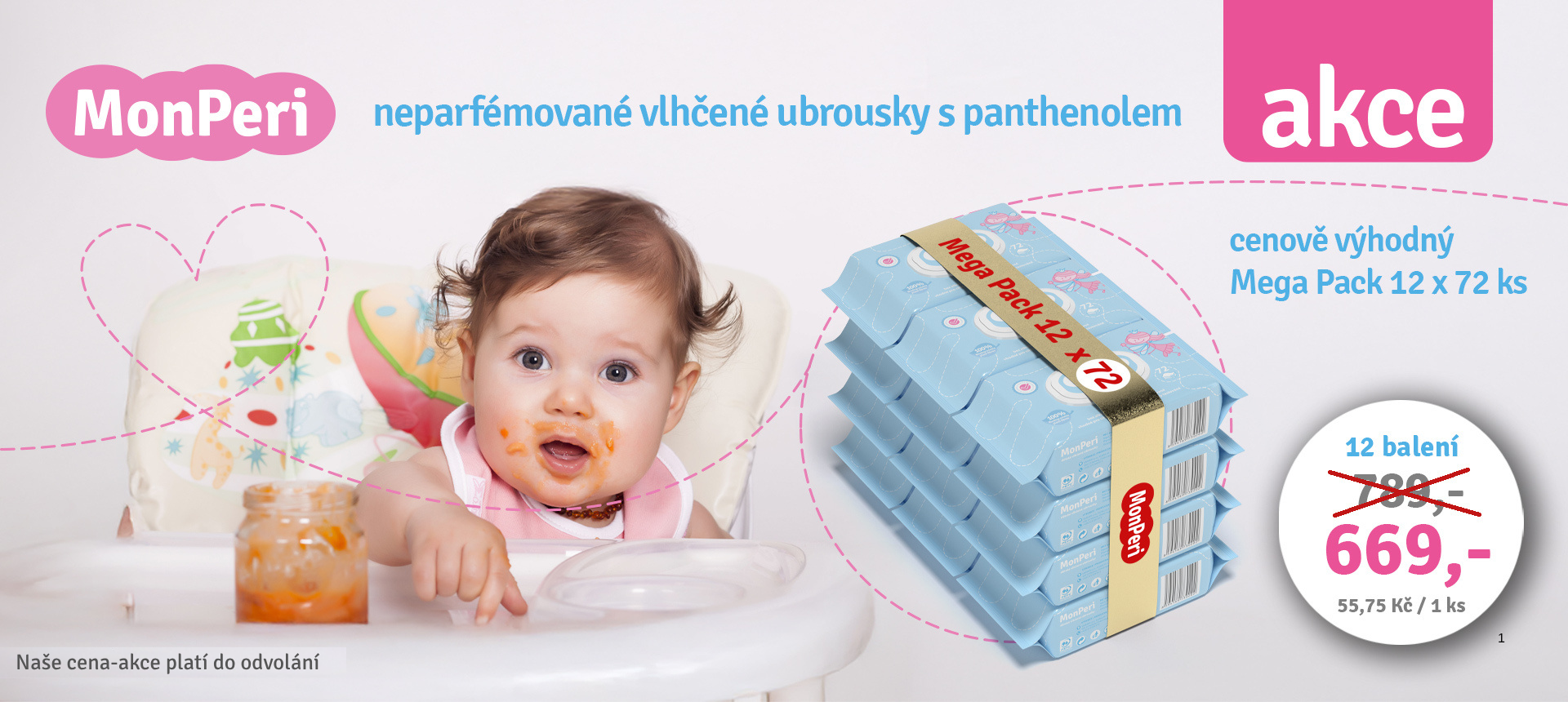 Vlhčené ubrousky - velké