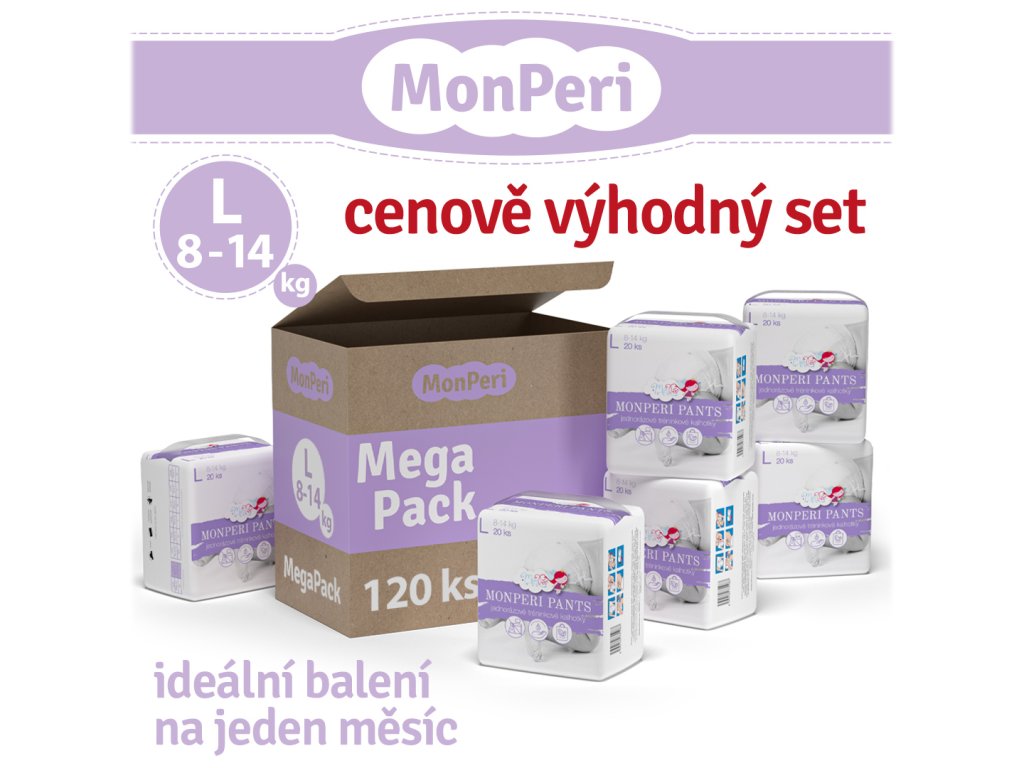 MonPeri PANTS MegaPack stary L