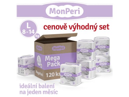 MonPeri PANTS MegaPack novy L