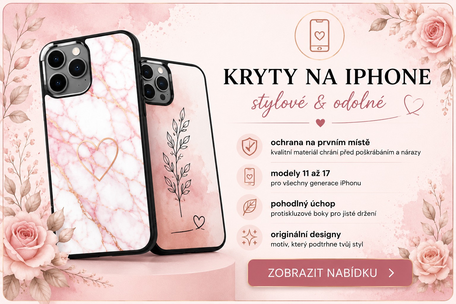 Kryty na iPhone Monrei design