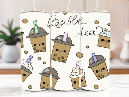 Termohrnek 590 ml - Bubble tea