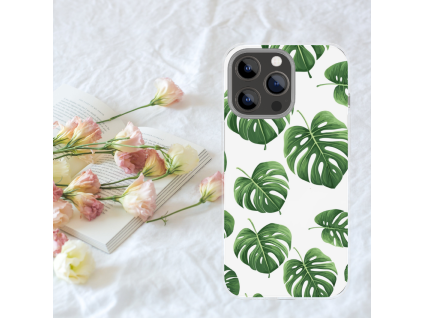 Kryt na iPhone -  monstera
