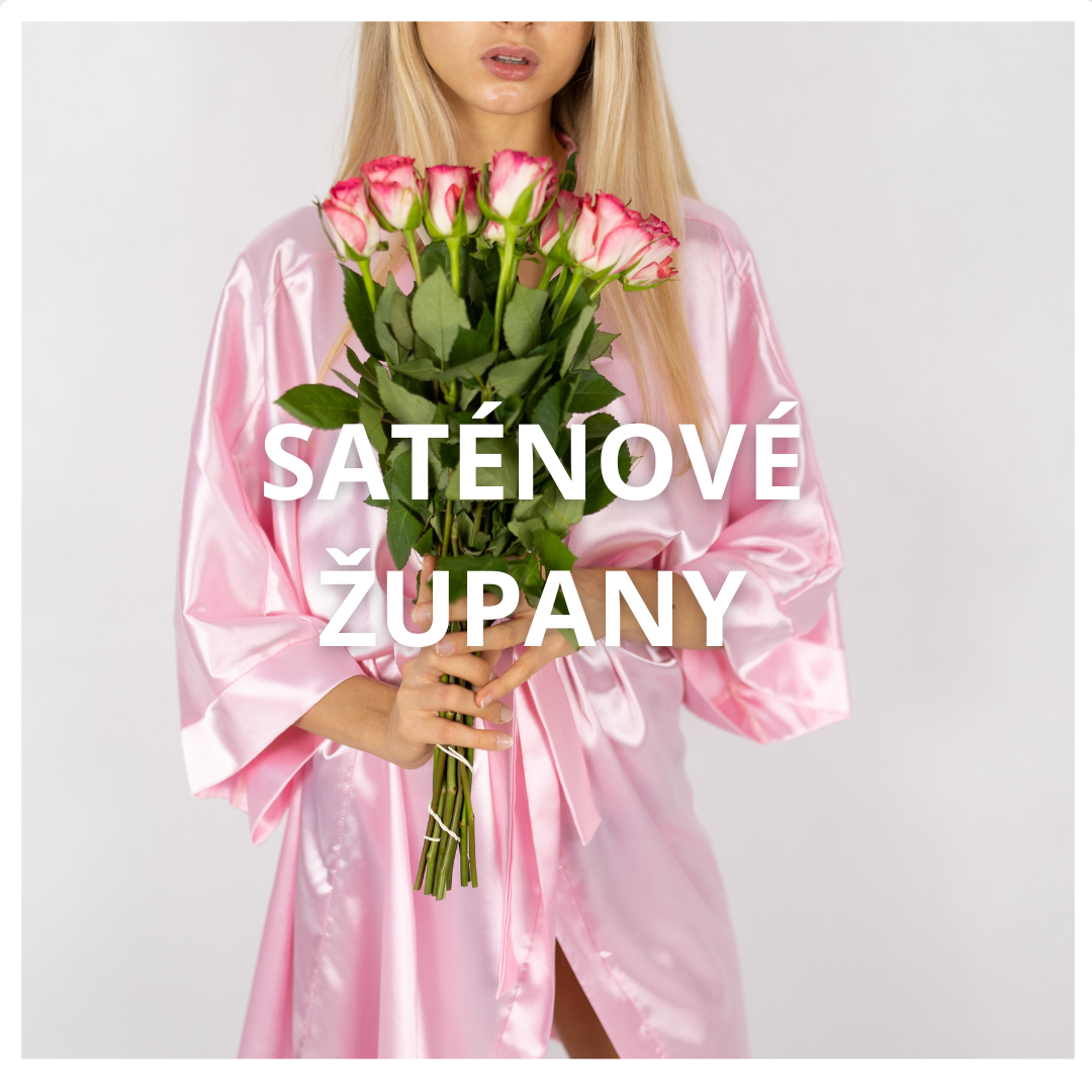 Saténové župany