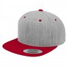 Heather Grey/Red