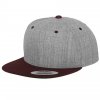 Heather Grey/Maroon