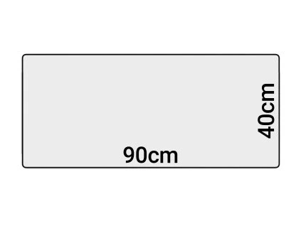 Podložka pod myš XL černy oplet