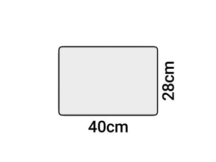 Podložka pod myš M černy oplet