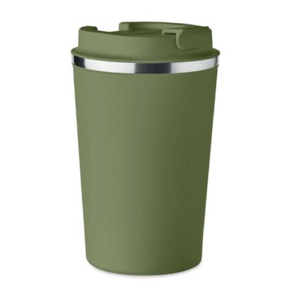 brace dvojstenny nerezovy termohrncek 350ml zeleny