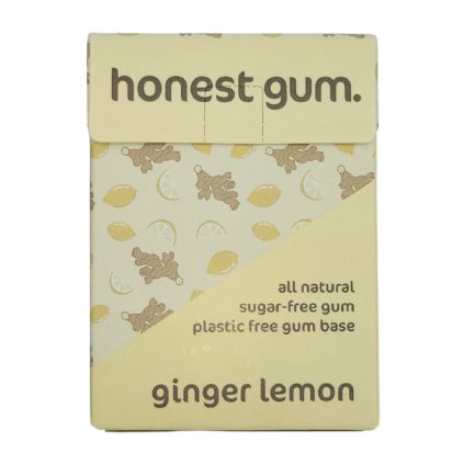 zuvacky honest gum 12ks zazvor citron