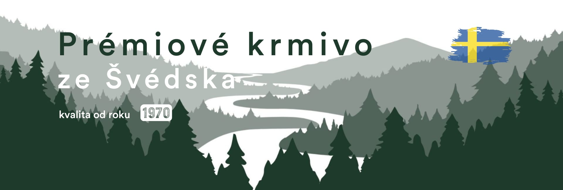 Prémiové krmivo ze Švédska