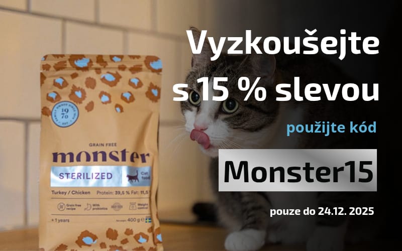 Vyzkoušejte Monster se slevou