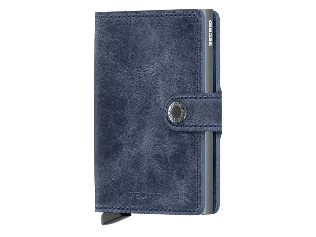 Secrid SLIMWALLET VINTAGE, blue