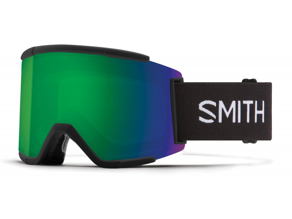 Brýle Smith SQUAD XL, black, chromapop everyday green mirror+storm rose flash