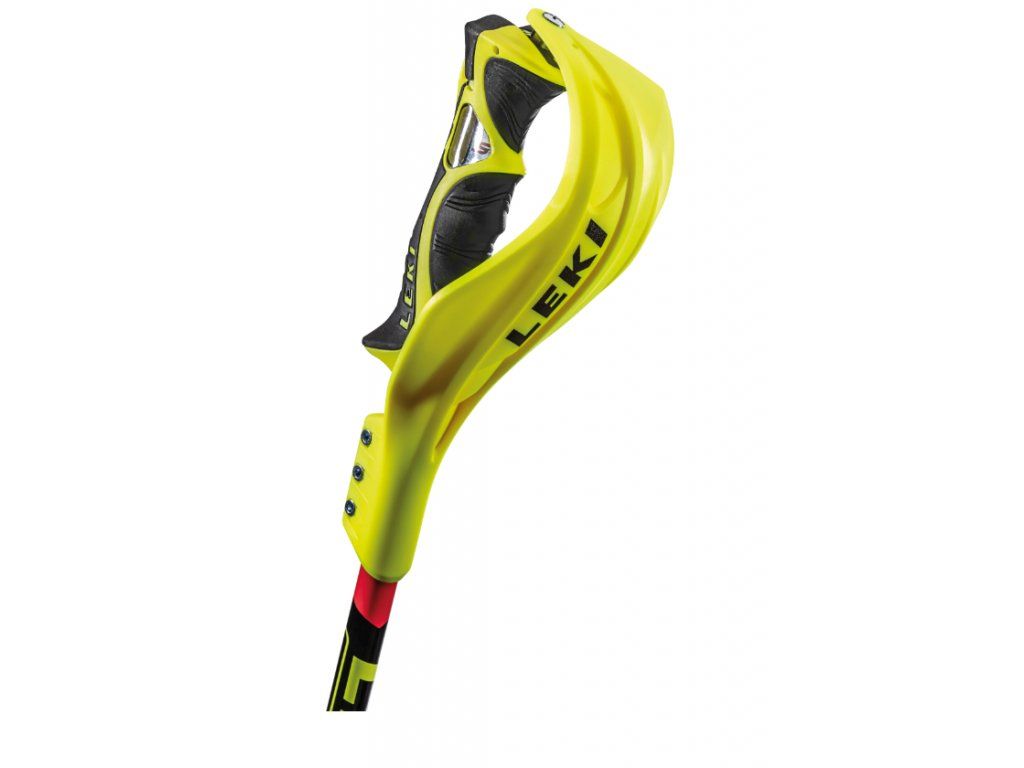 LEKI Closed Lite 3D/S, Gate Guard Unisex Adulto, Giallo Fluo, Taglia