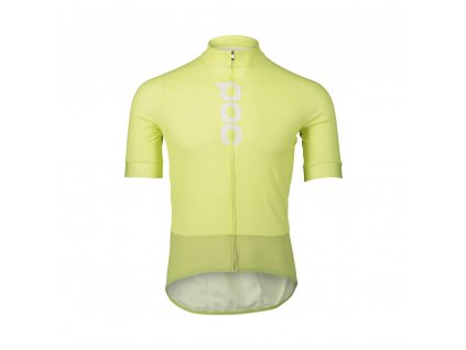 POC ESSENTIAL ROAD LOGO JERSEY lemon calcite (Velikost XL)