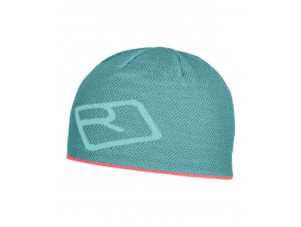 68033 61301 MERINO LOGO KNIT BEANIE ice waterfall B 01