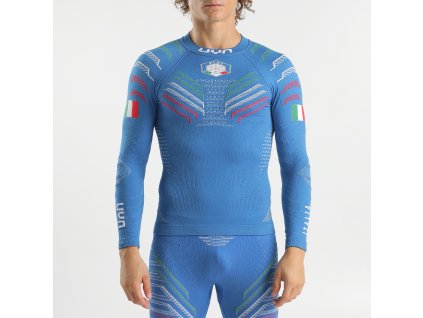 UYN NATYON 3.0 ITALY UW SHIRT LG_SL TURTLE NECK (Barva Modrá, Velikost S/M)