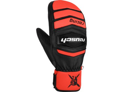 Reusch Worldcup Warrior GS Junior Mitten 6271411 7809 black red front