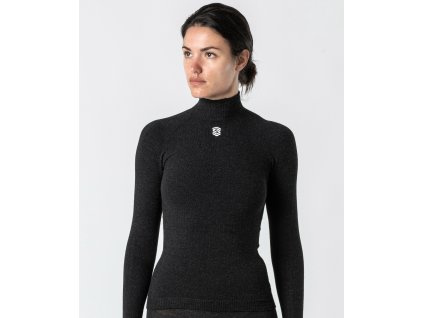 w warm base layer maglia lunga alto anthracite detail