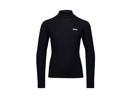 POC Y's LAYER MERINO MOCK NECK JERSEY (Barva Černá, Velikost 160)