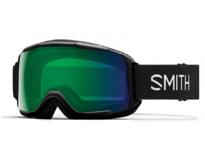 Dětské brýle Smith GROM, black, chromapop everyday green mirror