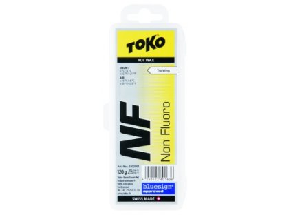 Vosk Toko NF HOT WAX, yellow, 120 g