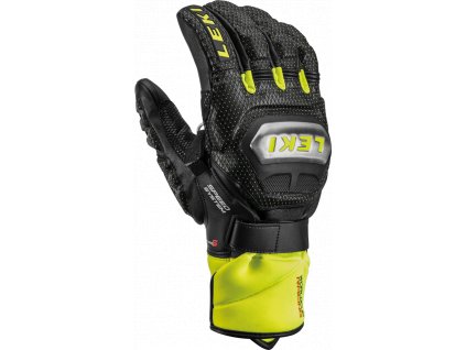 Leki WC RACE TI S SYSTEM, black/ice lemon (Barva Černá, Velikost 8,5)