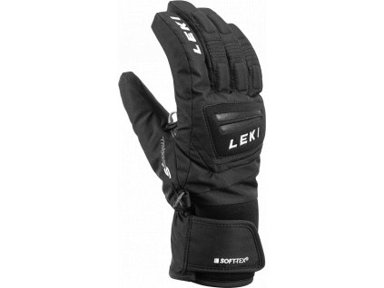 Leki GRIFFIN S JUNIOR, black (Barva Černá, Velikost 4,0)