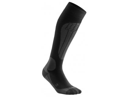 Cep SKI THERMO COMPRESSION SOCKS, black/anthracite